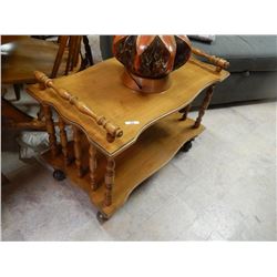 MAPLE SERVING TABLE