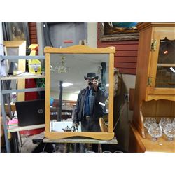 MAPLE WALL MIRROR