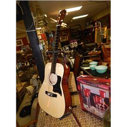 PROTOCOL ACOUSTIC GUITAR - MISSING SOME STRINGS & PEGS - AS IS NO WARRANTY, NO GUARANTEE