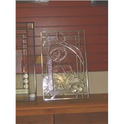 LEADED GLASS WINDOW