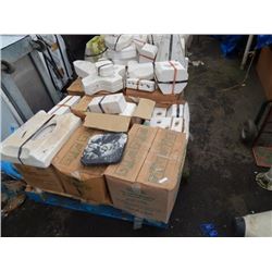 SKID OF CERAMIC MOLDS -- mostly in boxes