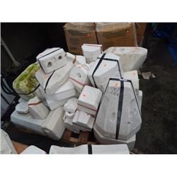 SKID OF CERAMIC MOLDS - loose