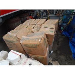 SKID OF CERAMIC MOLDS - all in boxes