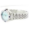 Image 8 : Rolex Stainless Steel Diamond and Sapphire DateJust Ladies Watch