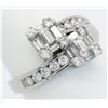 Image 6 : 1.00ctw Diamond Ring - 18KT White Gold