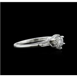 0.71ctw Diamond Ring - 14KT White Gold