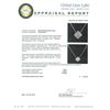 Image 3 : 1.34ctw Sapphire and Diamond Pendant With Chain - 18KT White Gold