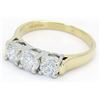Image 2 : 1.00ctw Diamond Ring - 14K Two-Tone Gold