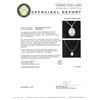 Image 3 : 14KT Yellow Gold 8.71ct Opal and Diamond Pendant With Chain