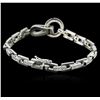 Image 4 : 14KT White Gold 1.21ctw Diamond Bracelet