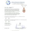 Image 3 : 14KT Rose Gold GIA Certified 32.00ct Morganite and Diamond Pendant With Chain