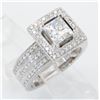 Image 3 : 1.70ctw Diamond Ring - 18KT White Gold