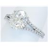 Image 6 : GIA Certified 1.78ctw Diamond Ring - 18KT White Gold