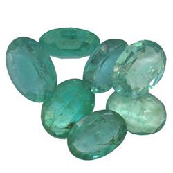 4.57ctw Oval Mixed Emerald Parcel
