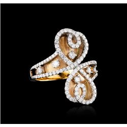 18KT Yellow Gold 1.25ctw Diamond Ring