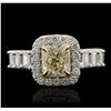 Image 2 : 18KT Two-Tone Gold 3.00ctw Diamond Ring