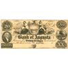 Image 1 : $20 The Bank of Augusta Large Note