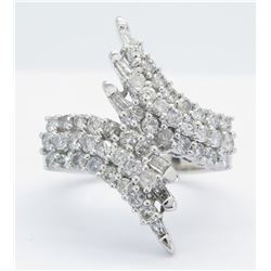 1.25ctw Diamond Ring - 14KT White Gold