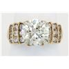 Image 1 : 3.01ctw Diamond Ring - 14KT  Yellow Gold