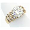 Image 2 : 3.01ctw Diamond Ring - 14KT  Yellow Gold