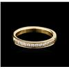 Image 2 : 14KT Yellow Gold 0.13ctw Diamond Ring