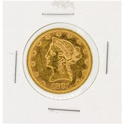 1891 $10 CU Liberty Head Eagle Gold Coin