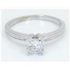 Image 5 : 0.50ct Diamond Ring - 14KT White Gold