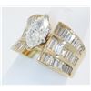 Image 2 : 4.00ctw Diamond Ring - 14KT Yellow Gold