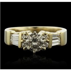 14KT Yellow Gold 1.40ctw Diamond Ring