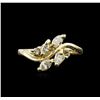 Image 2 : 0.43ctw Diamond Ring - 14KT Yellow Gold