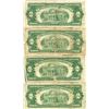 Image 4 : Lot of 10 Assorted United States Red Seal $2 Bills