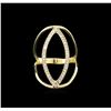Image 2 : 0.20ctw Diamond Ring - 14KT Yellow Gold