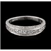 Image 2 : 14KT White Gold 1.00ctw Diamond Ring