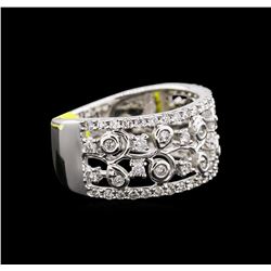 0.74ctw Diamond Ring - 14KT White Gold