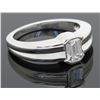 Image 8 : 0.68ct Diamond Ring - 14KT White Gold