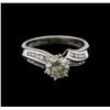 Image 2 : 1.56ctw Diamond Ring - 14KT White Gold