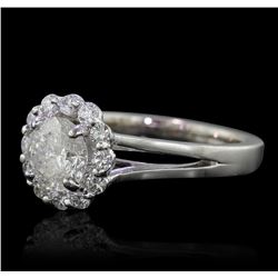 14KT White Gold 1.53ctw Diamond Ring