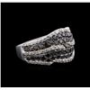 Image 1 : 2.13ctw Black Diamond Ring - 14KT White Gold