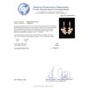Image 3 : 1.25ctw Diamond Earrings - 14KT Tri-Color Gold