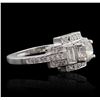 Image 1 : 14KT White Gold 1.69ctw Diamond  Ring