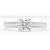 Image 3 : GIA Certified 0.70ct Diamond Solitaire Ring - 14K White Gold