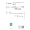 Image 5 : 14KT White Gold GIA Certified 10.73ct Emerald and Diamond Ring