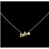 Image 1 : 14KT Yellow Gold Taken Necklace