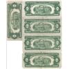 Image 4 : Lot of 10 Assorted United States Red Seal $2 Bills