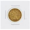 Image 1 : 1893-CC $5 XF Liberty Head Half Eagle Gold Coin