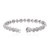 Image 3 : 14KT White Gold 1.69ctw Diamond Bracelet