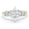 Image 4 : 1.29ctw Diamond Ring - 18KT Two-Tone Gold
