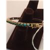 Image 2 : 14kt Gold and Turquoise Bracelet