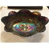 Image 1 : Carnival Glass Iridescent Bowl