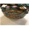 Image 2 : Carnival Glass Iridescent Bowl